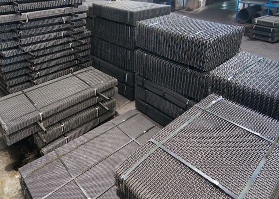 Aggregate Industrial 152.4mm Annealing Metal Wire Mesh Screen for Mining